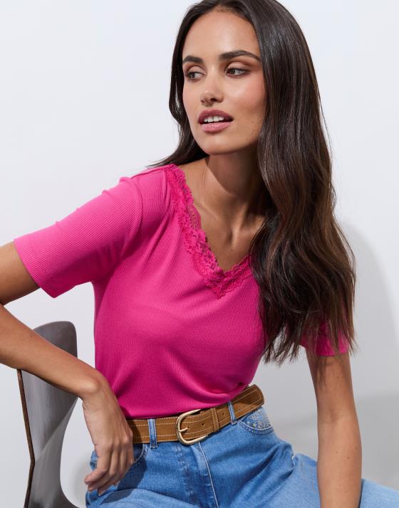 T-Shirt manches courtes uni
