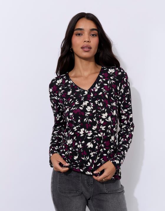 T-Shirt manches longues imprimé
