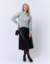 Pull épais contenant de la laine uni