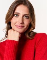 Pull épais contenant de la laine uni