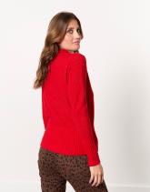 Pull épais contenant de la laine uni