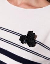 Pull marinière 100% coton rayé