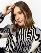 Pull épais jacquard