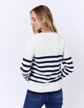 Pull marinière 100% coton rayé