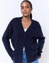 Gilet contenant de la laine uni