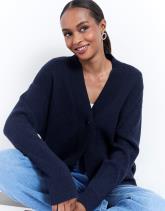 Gilet contenant de la laine uni