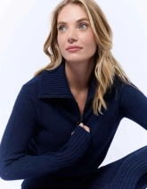 Pull épais en mélange laine uni