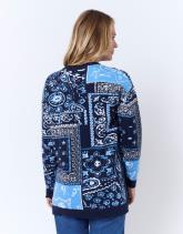 Tunique mi-long à motifs