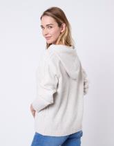 Pull épais en mélange laine uni
