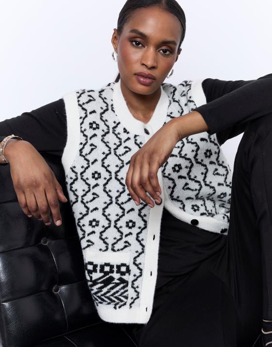 Gilet bicolore