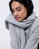 Pull fin en mélange laine uni