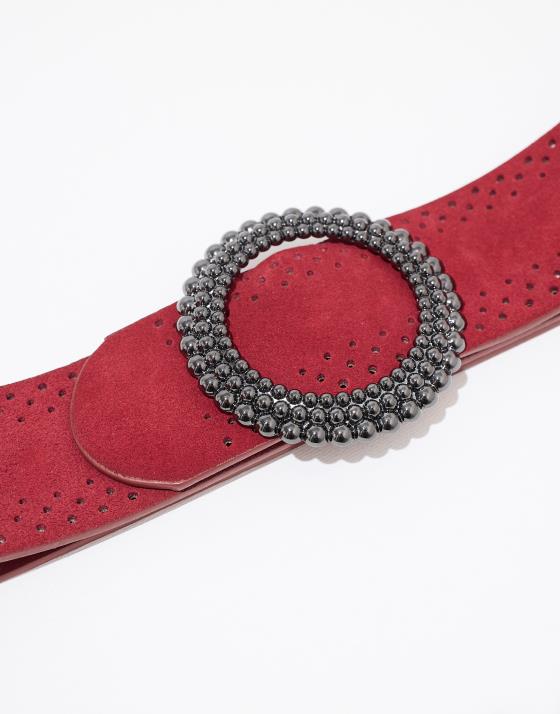 Ceinture moyenne 3-5 cm unie