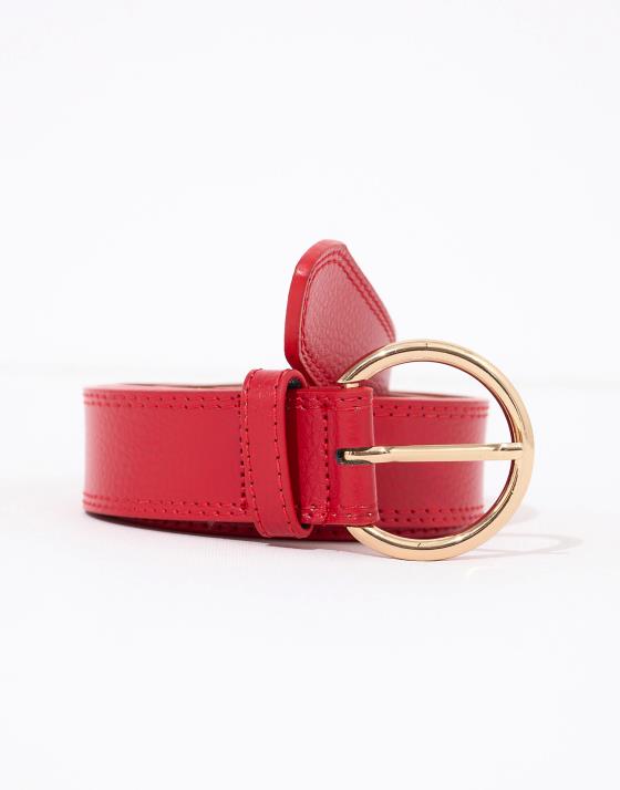 Ceinture moyenne 3-5 cm unie