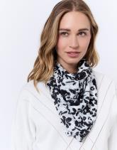 Foulard imprimé à fleurs