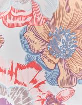 Foulard imprimé à fleurs