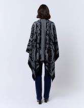 Poncho imprimé
