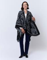 Poncho imprimé