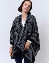 Poncho imprimé