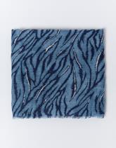 Foulard imprimé zèbre