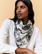 Foulard imprimé léopard