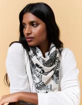 Foulard imprimé léopard
