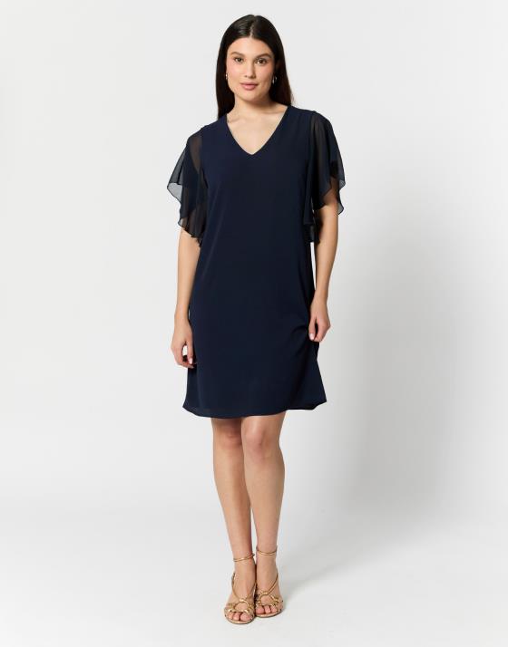 Robe courte unie