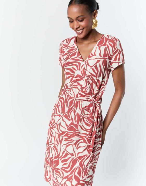 Robe courte imprimée