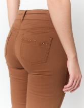 Pantalon 7/8 slim uni