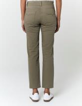 Pantalon 7/8 slim uni