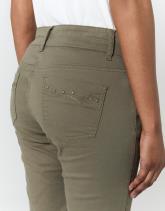 Pantalon 7/8 slim uni