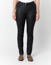 Pantalon long slim enduit