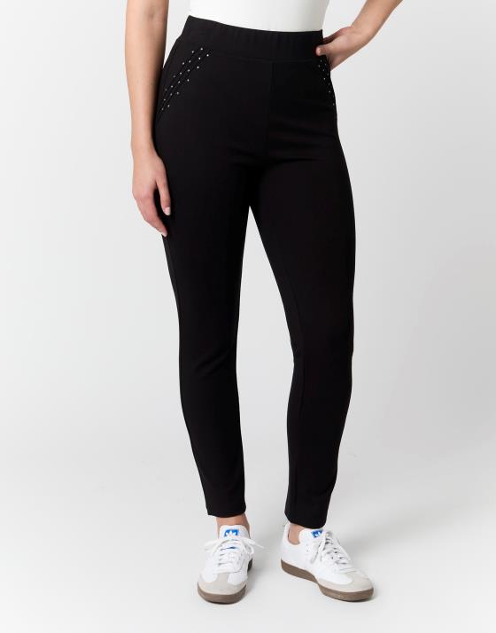 Legging 7/8 resserré uni