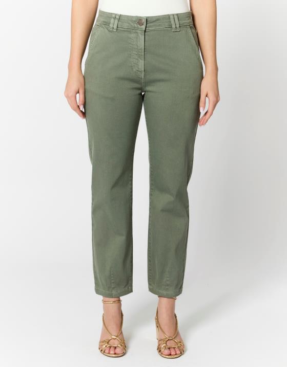 Pantalon 7/8 rond uni