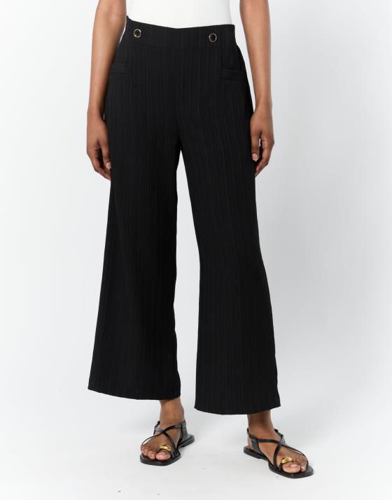 Pantalon cropped uni