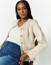 Veste courte unie
