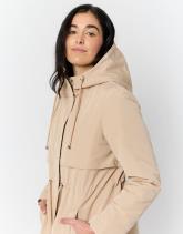 Parka longue unie