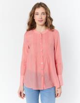 Blouse manches longues unie