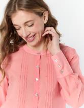 Blouse manches longues unie