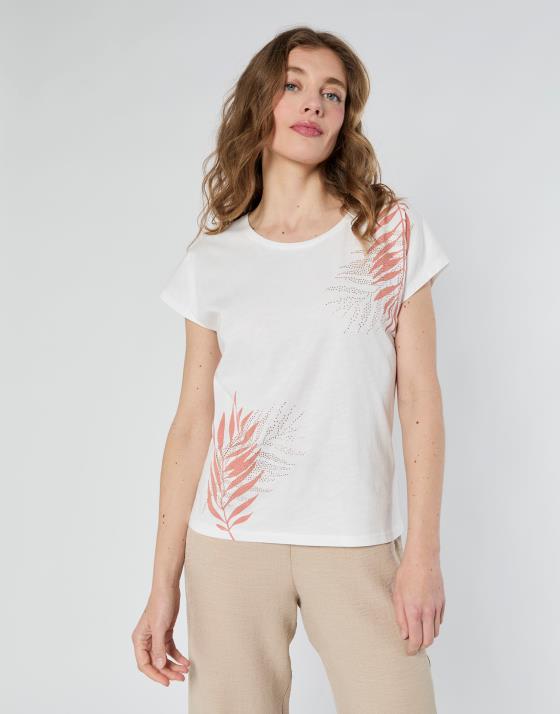 T-Shirt manches courtes 100% coton imprimé