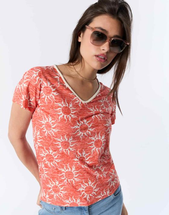 T-Shirt manches courtes imprimé