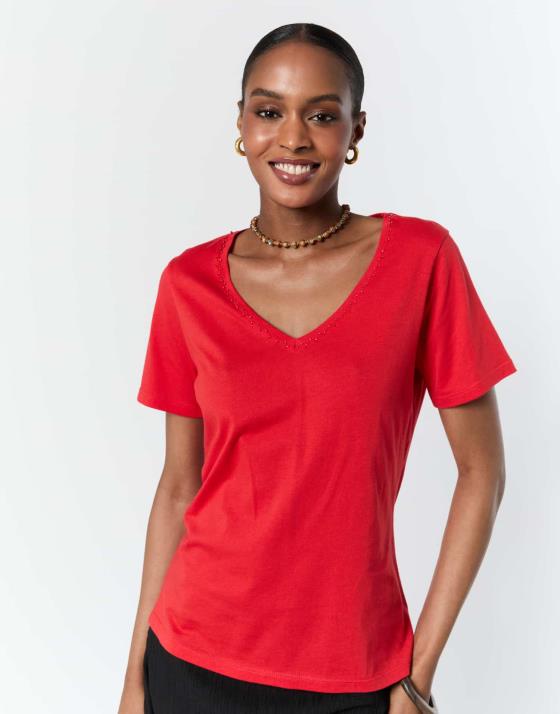 T-Shirt manches courtes uni