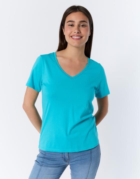 T-Shirt manches courtes uni