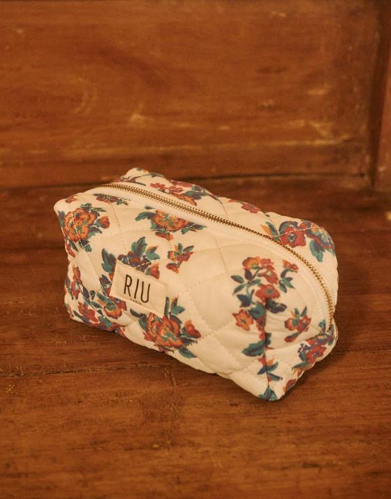 Pochette à main imprimé à fleurs