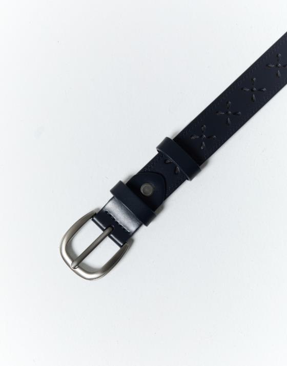 Ceinture fine 3 cm unie