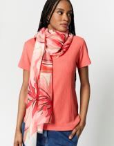 Foulard imprimé à fleurs