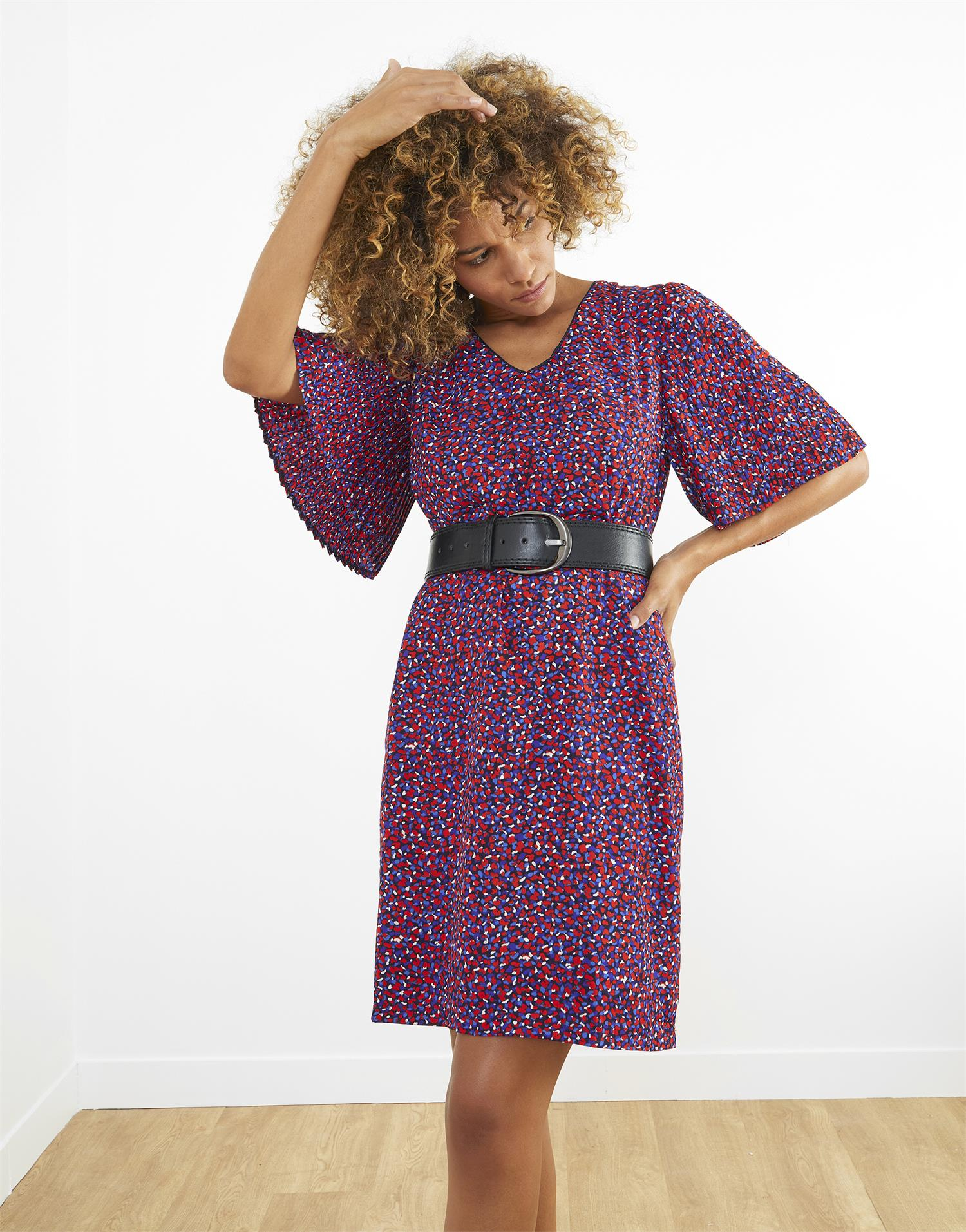 robe imprimé graphique