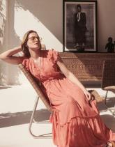 Robe maxi unie