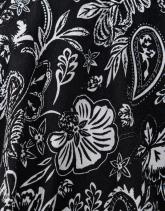 Robe maxi imprimée