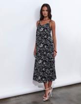 Robe maxi imprimée