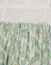 Robe longue imprimée